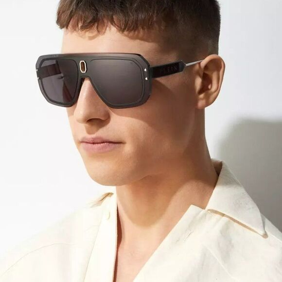 NEW Dior ULTRADIOR MU B0B0 Gold Blue Unisex Mask Sunglasses - Picture 6 of 16